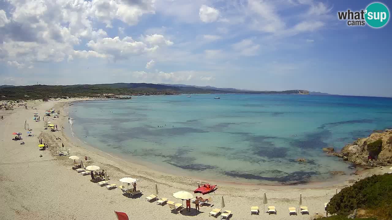 Spiaggia La Liccia webcam Rena Majore – Santa Teresa Gallura livecam Sardegna