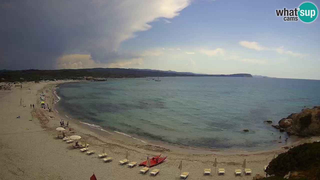 La Liccia playa webcam Rena Majore – Santa Teresa Gallura en vivo Cerdeña