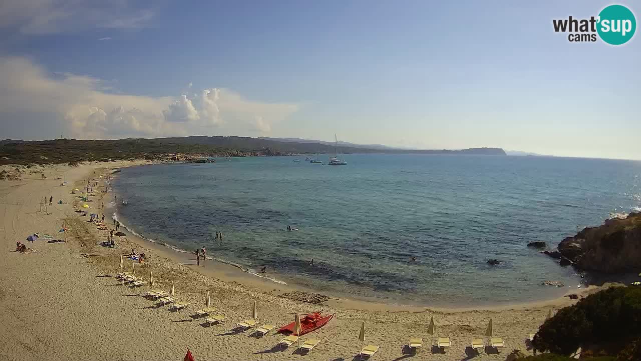La Liccia beach webcam Rena Majore – Santa Teresa Gallura livecam Sardinia