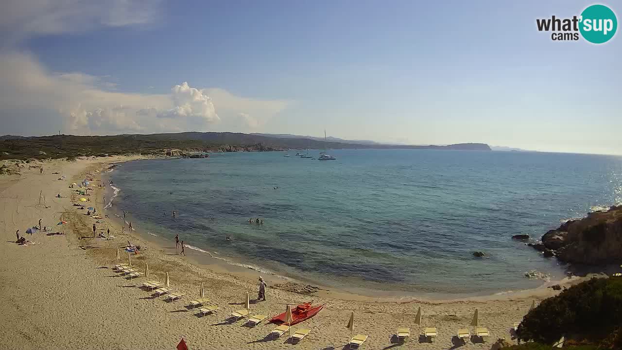 Spiaggia La Liccia webcam Rena Majore – Santa Teresa Gallura livecam Sardegna
