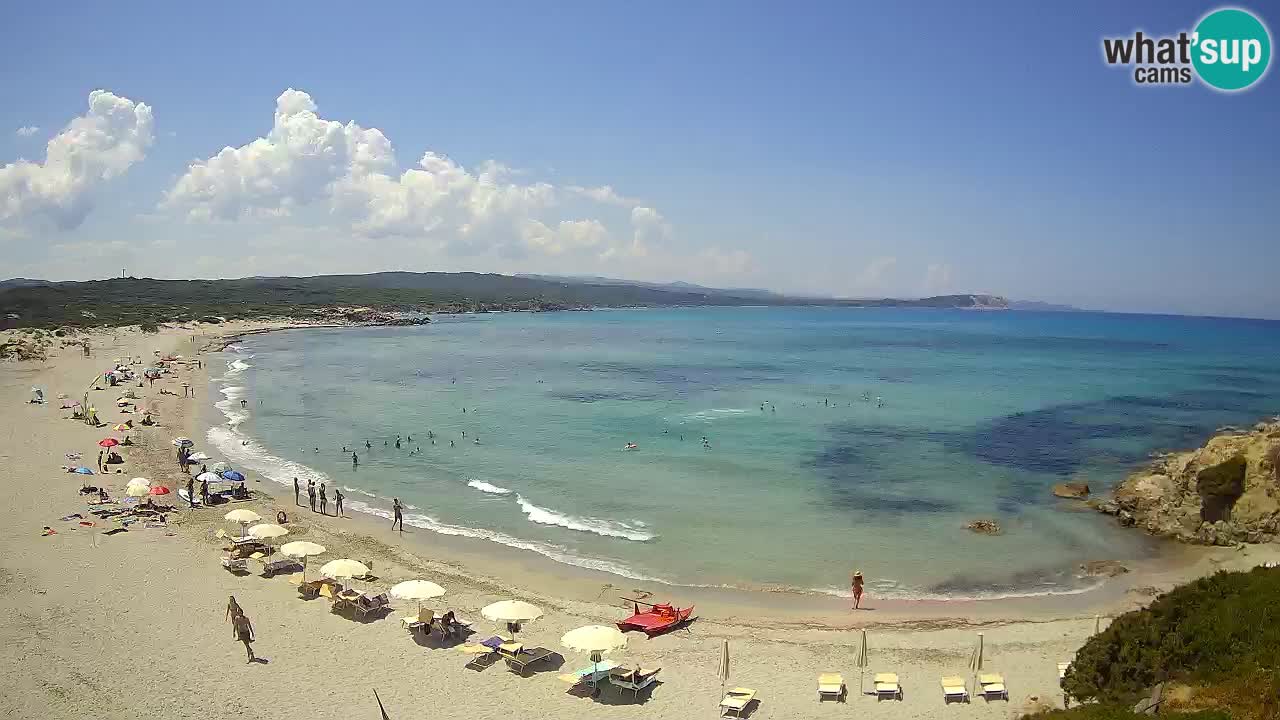 Plaža La Liccia v živo Rena Majore – Santa Teresa Gallura spletna kamera Sardinija
