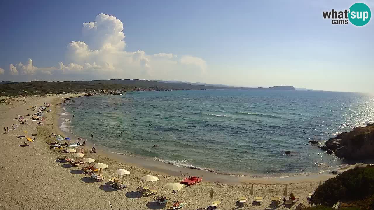 La Liccia beach webcam Rena Majore – Santa Teresa Gallura livecam Sardinia