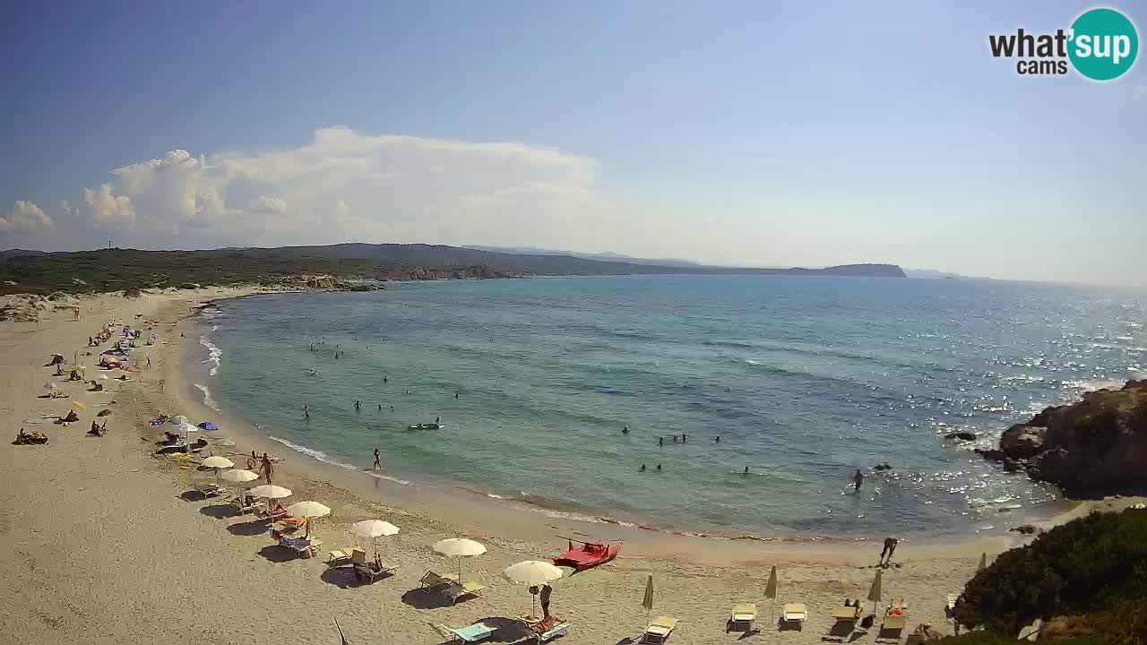 Plaža La Liccia v živo Rena Majore – Santa Teresa Gallura spletna kamera Sardinija