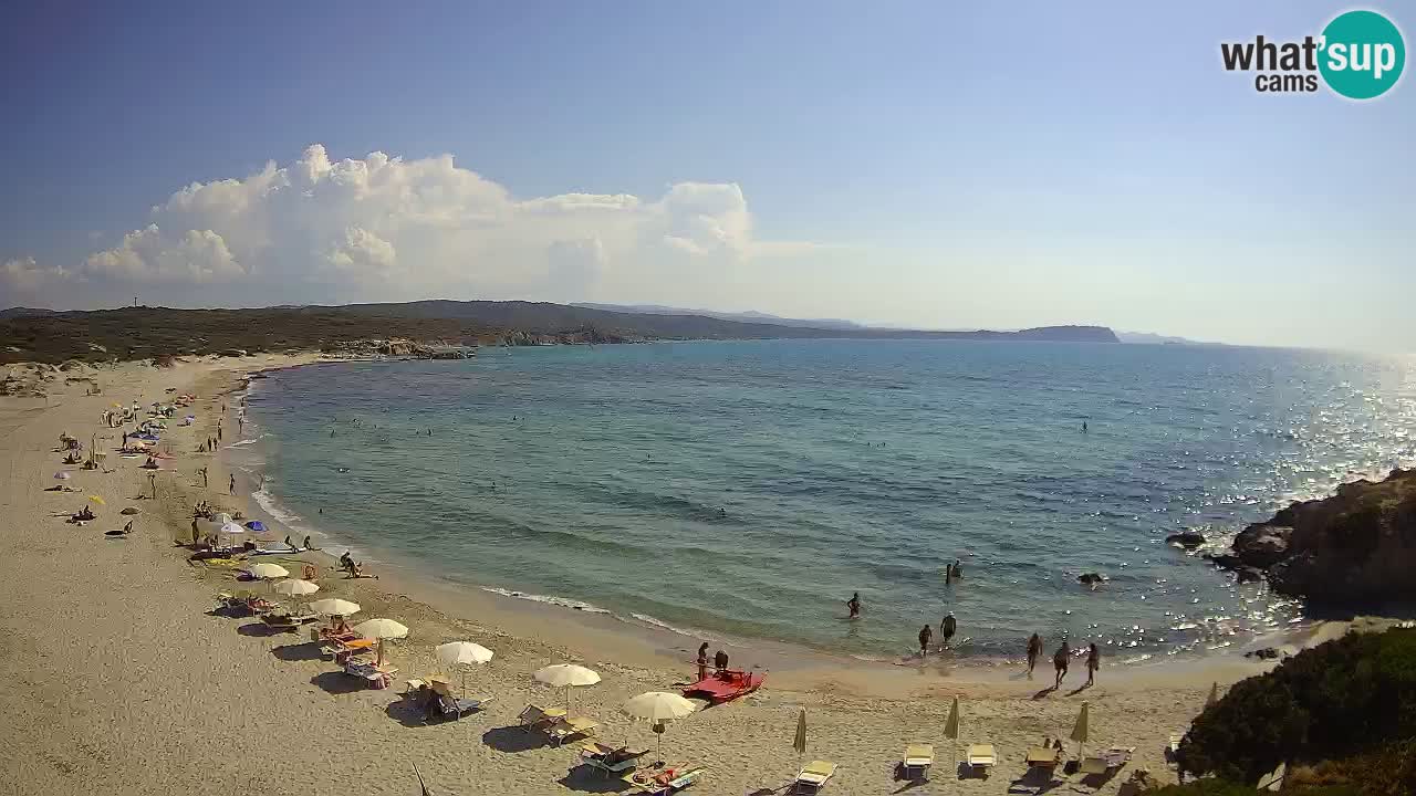 Plaža La Liccia v živo Rena Majore – Santa Teresa Gallura spletna kamera Sardinija