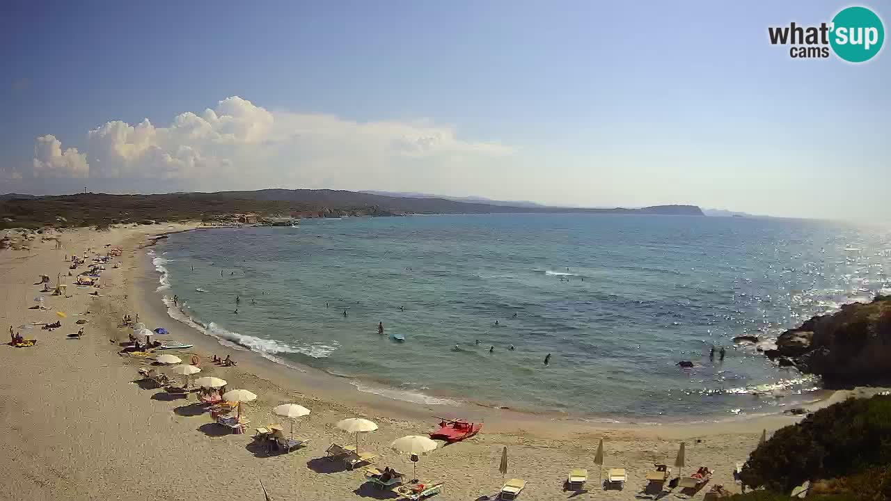 Plaža La Liccia v živo Rena Majore – Santa Teresa Gallura spletna kamera Sardinija
