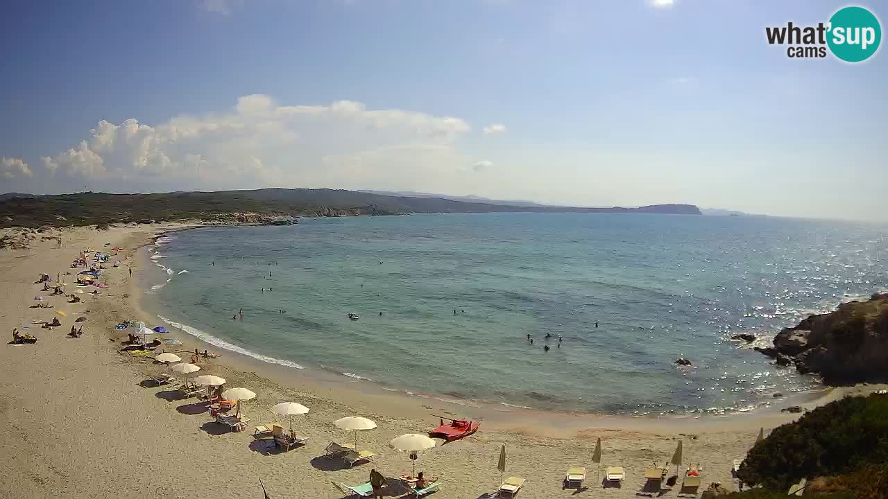 La Liccia beach webcam Rena Majore – Santa Teresa Gallura livecam Sardinia