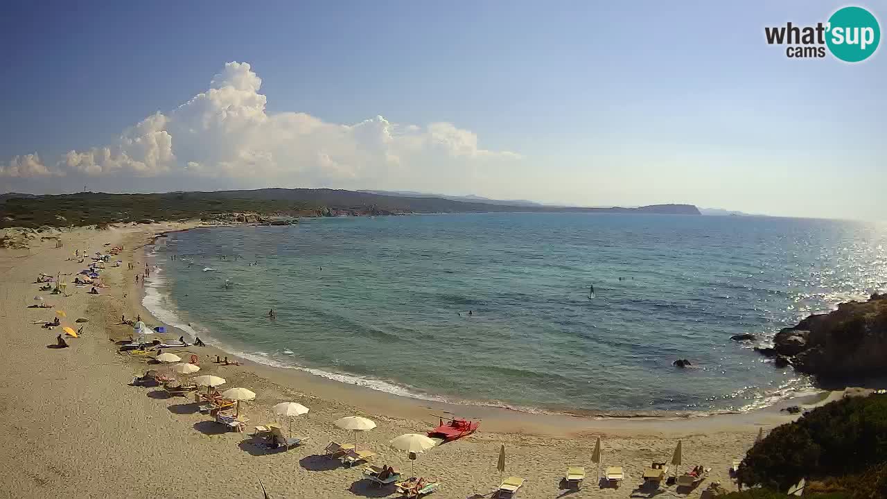 Plaža La Liccia u živo Rena Majore – Santa Teresa Gallura web kamera Sardinija