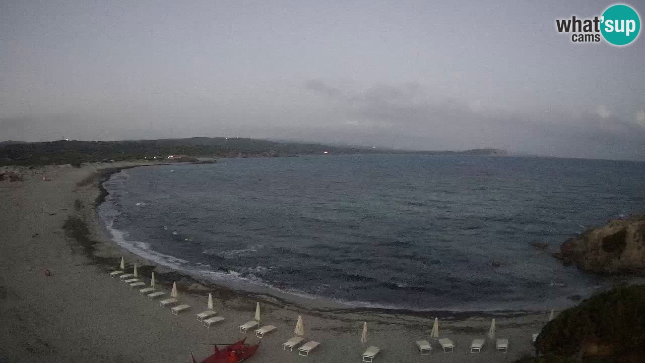 La Liccia beach webcam Rena Majore – Santa Teresa Gallura livecam Sardinia