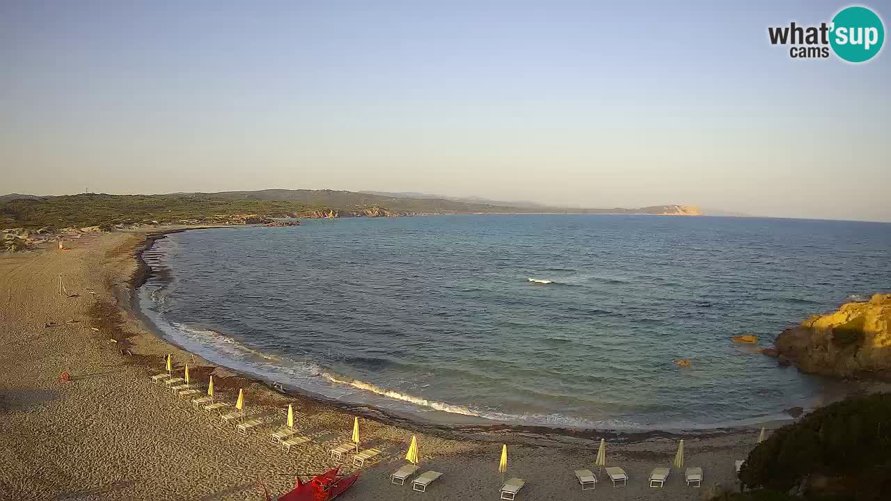 Plaža La Liccia u živo Rena Majore – Santa Teresa Gallura web kamera Sardinija