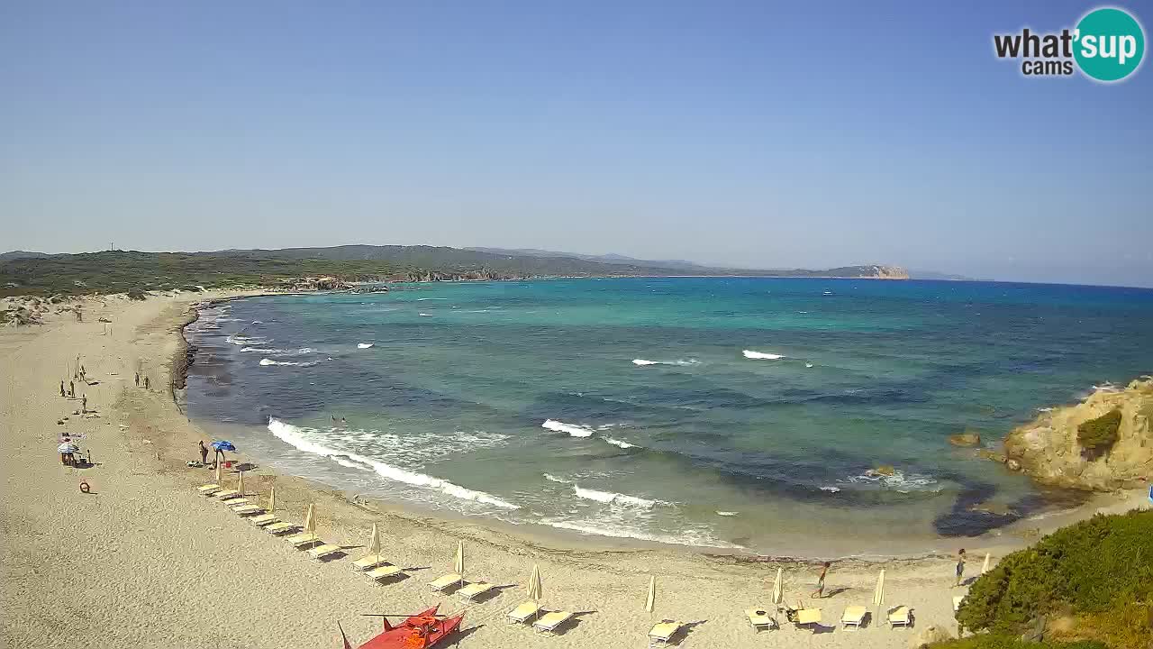 Plaža La Liccia v živo Rena Majore – Santa Teresa Gallura spletna kamera Sardinija