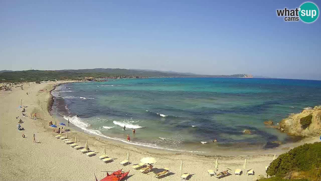 Plaža La Liccia v živo Rena Majore – Santa Teresa Gallura spletna kamera Sardinija