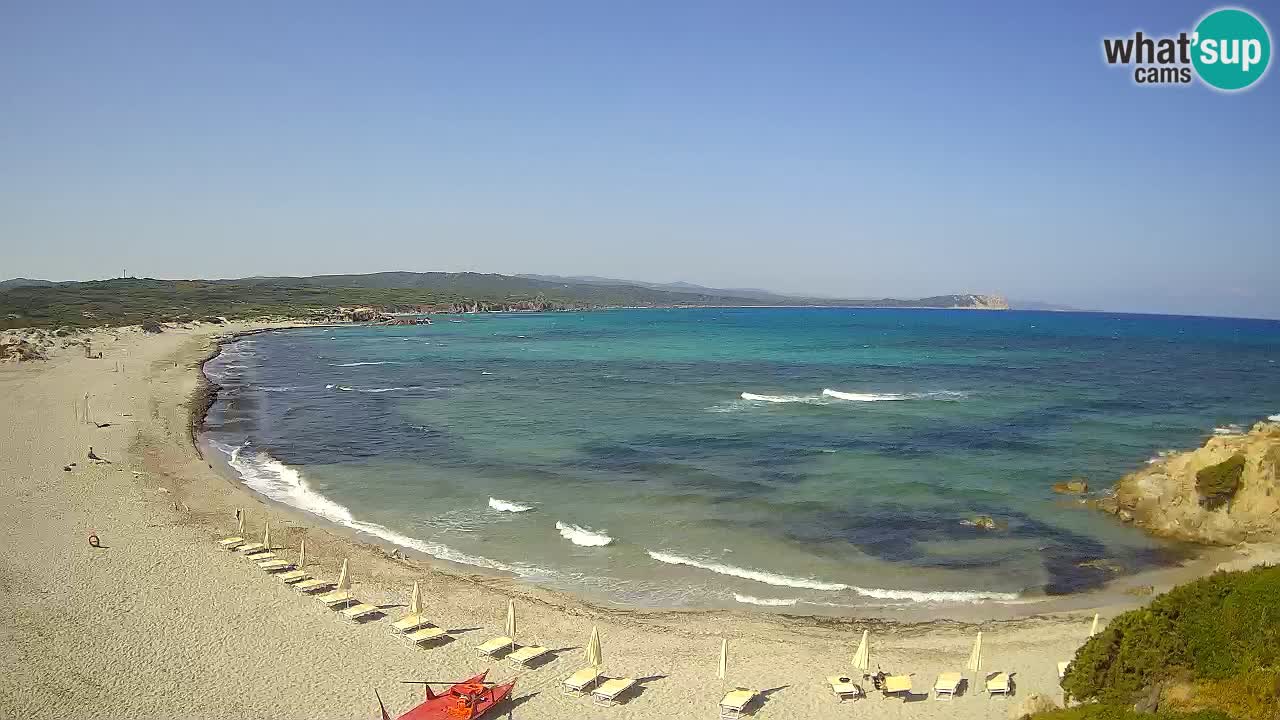 Plaža La Liccia v živo Rena Majore – Santa Teresa Gallura spletna kamera Sardinija