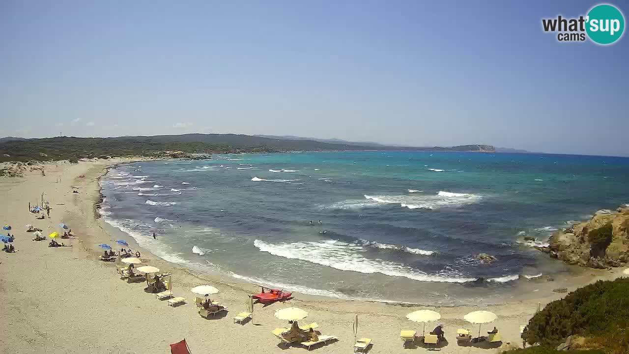 Plaža La Liccia u živo Rena Majore – Santa Teresa Gallura web kamera Sardinija