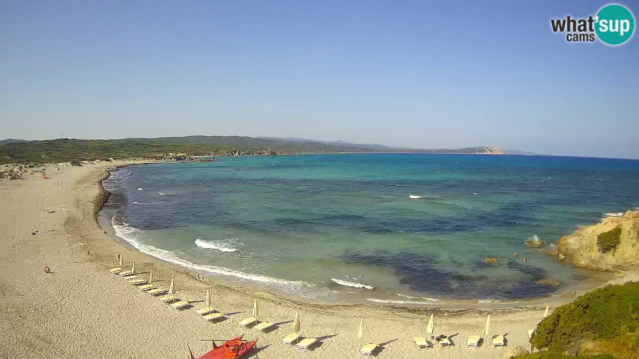 La Liccia beach webcam Rena Majore – Santa Teresa Gallura livecam Sardinia