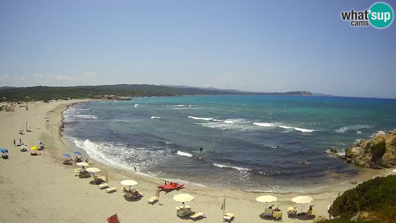 Spiaggia La Liccia webcam Rena Majore – Santa Teresa Gallura livecam Sardegna