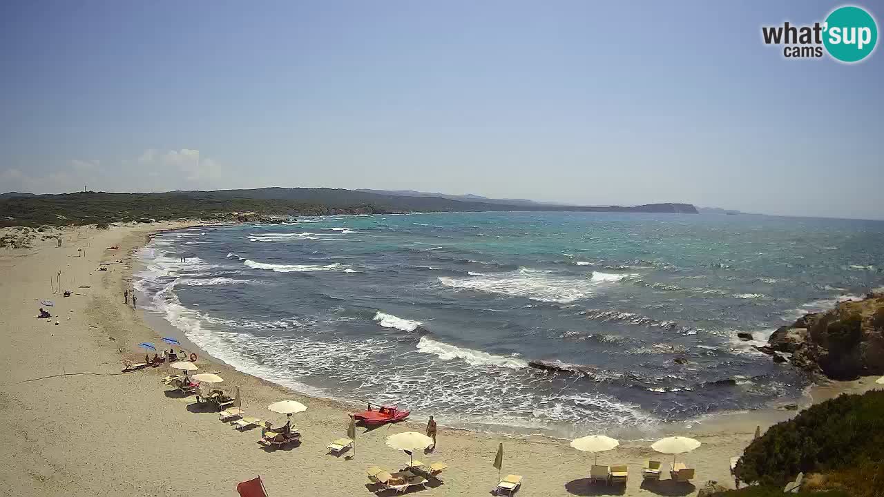 La Liccia beach webcam Rena Majore – Santa Teresa Gallura livecam Sardinia