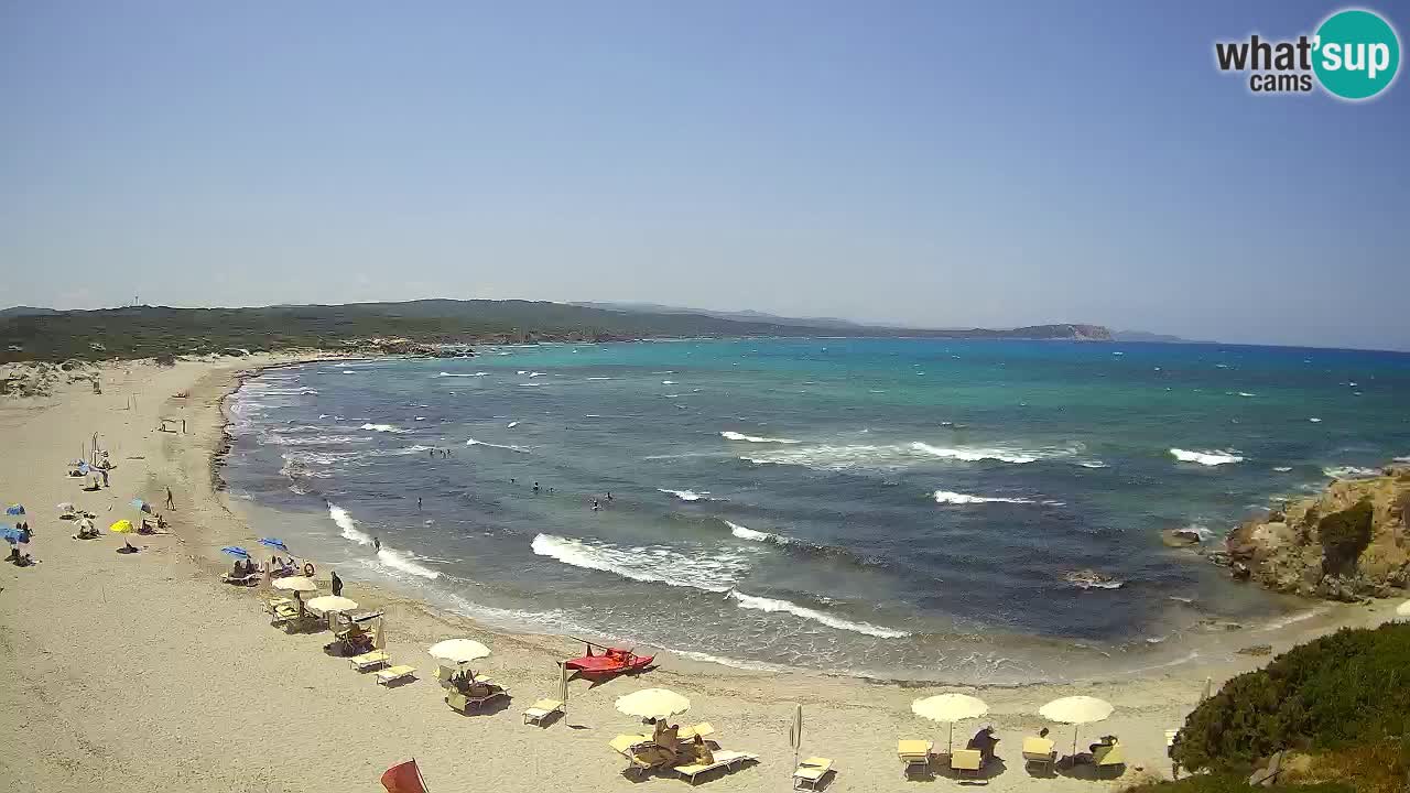 Spiaggia La Liccia webcam Rena Majore – Santa Teresa Gallura livecam Sardegna