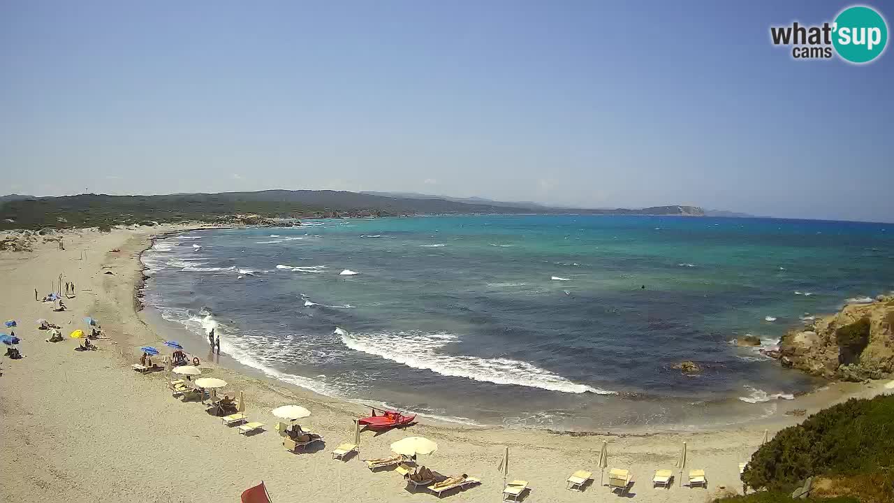 Spiaggia La Liccia webcam Rena Majore – Santa Teresa Gallura livecam Sardegna