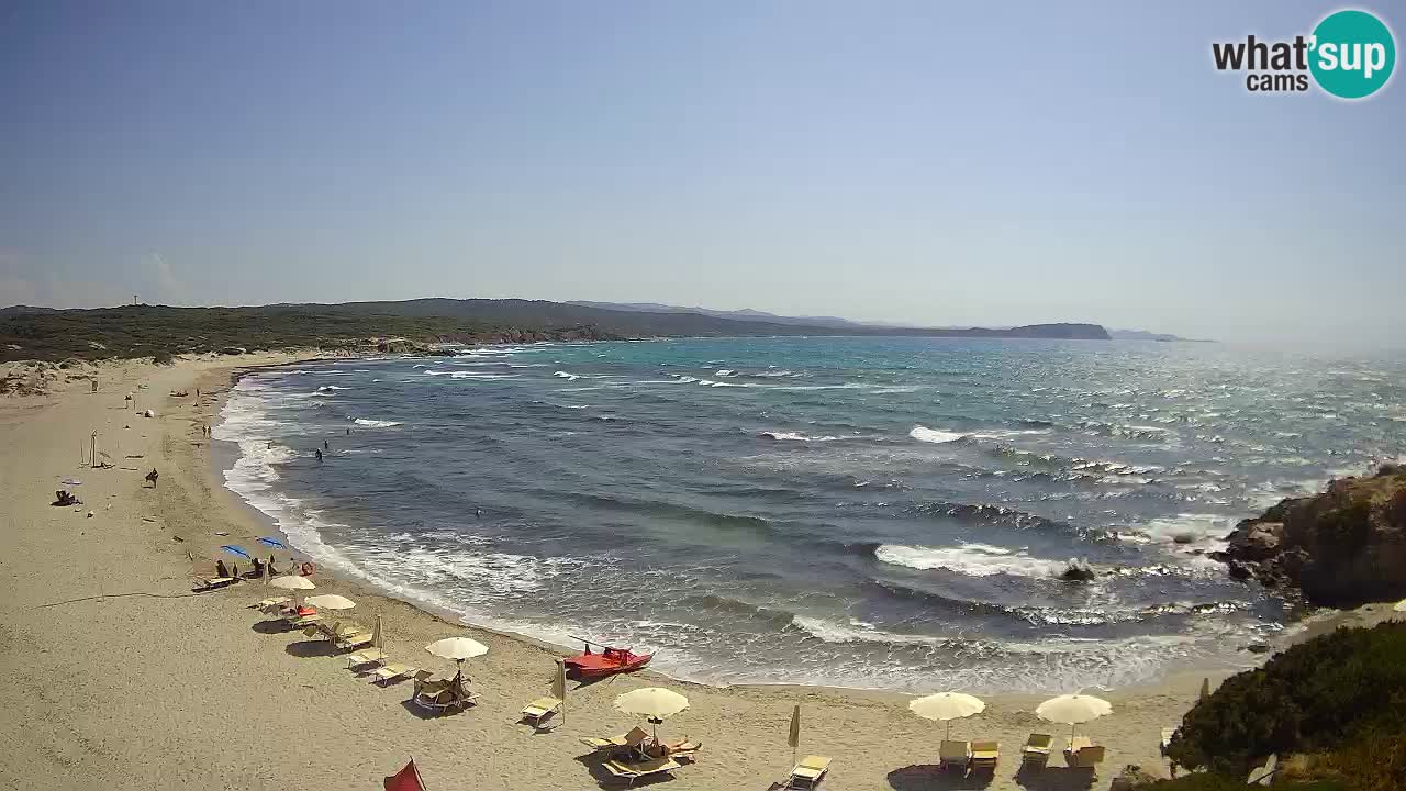 La Liccia plage livecam Rena Majore – Santa Teresa Gallura webcam Sardaigne