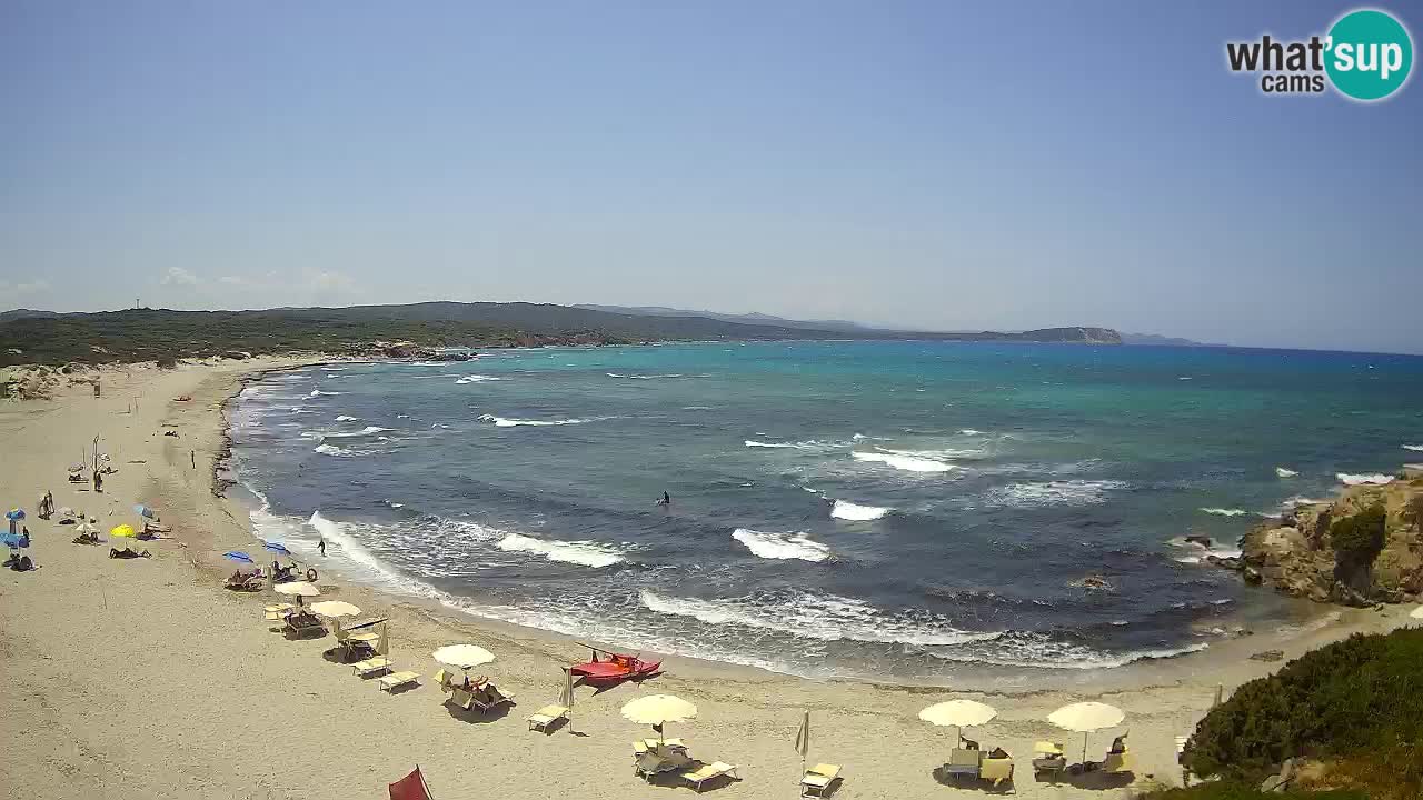 Spiaggia La Liccia webcam Rena Majore – Santa Teresa Gallura livecam Sardegna