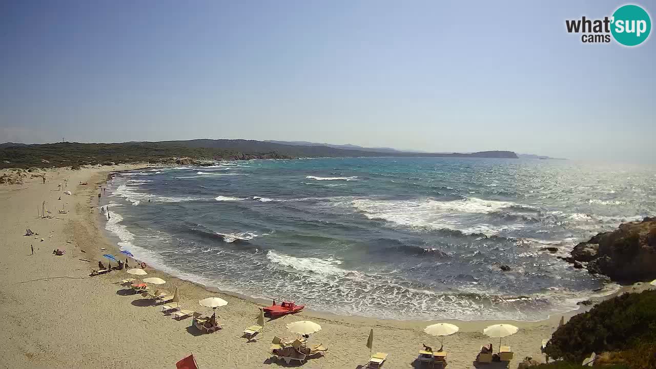 La Liccia beach webcam Rena Majore – Santa Teresa Gallura livecam Sardinia