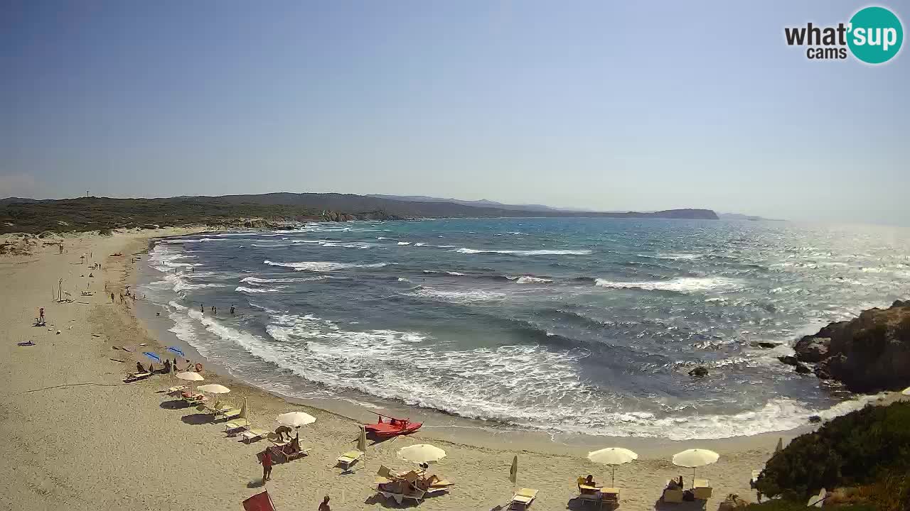 La Liccia beach webcam Rena Majore – Santa Teresa Gallura livecam Sardinia