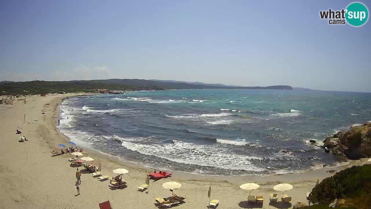 La Liccia plage livecam Rena Majore – Santa Teresa Gallura webcam Sardaigne