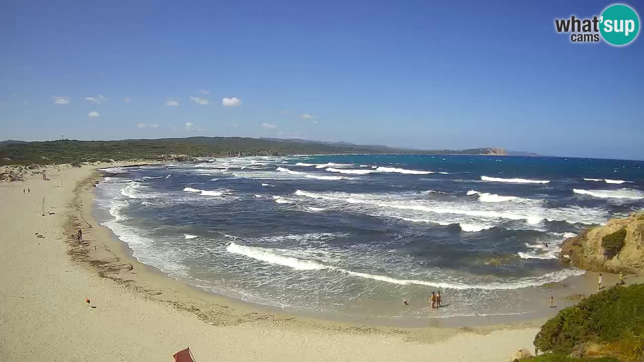 Plaža La Liccia u živo Rena Majore – Santa Teresa Gallura web kamera Sardinija