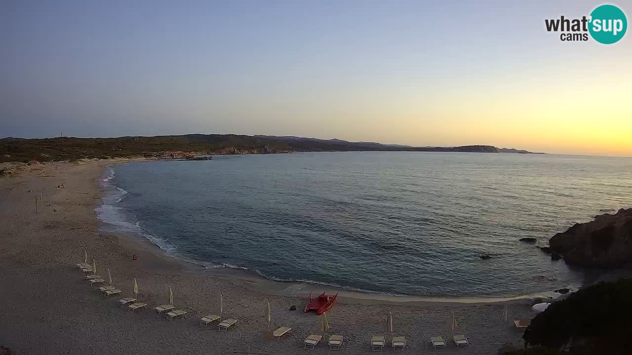 La Liccia beach webcam Rena Majore – Santa Teresa Gallura livecam Sardinia