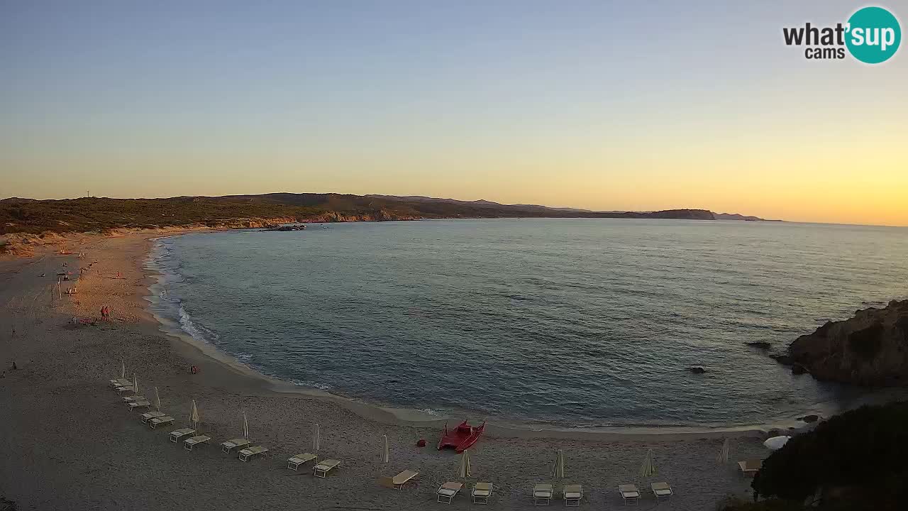 La Liccia playa webcam Rena Majore – Santa Teresa Gallura en vivo Cerdeña