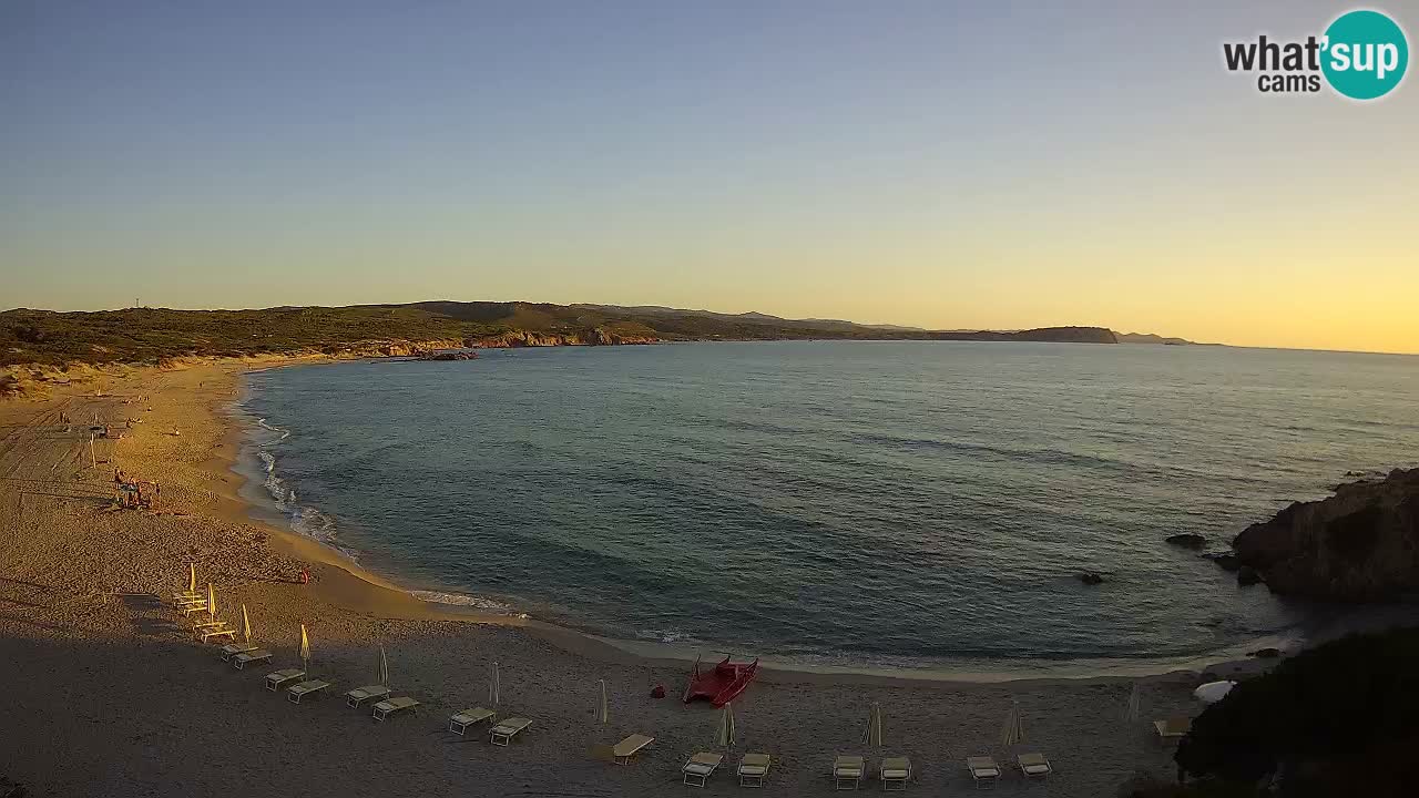 La Liccia beach webcam Rena Majore – Santa Teresa Gallura livecam Sardinia
