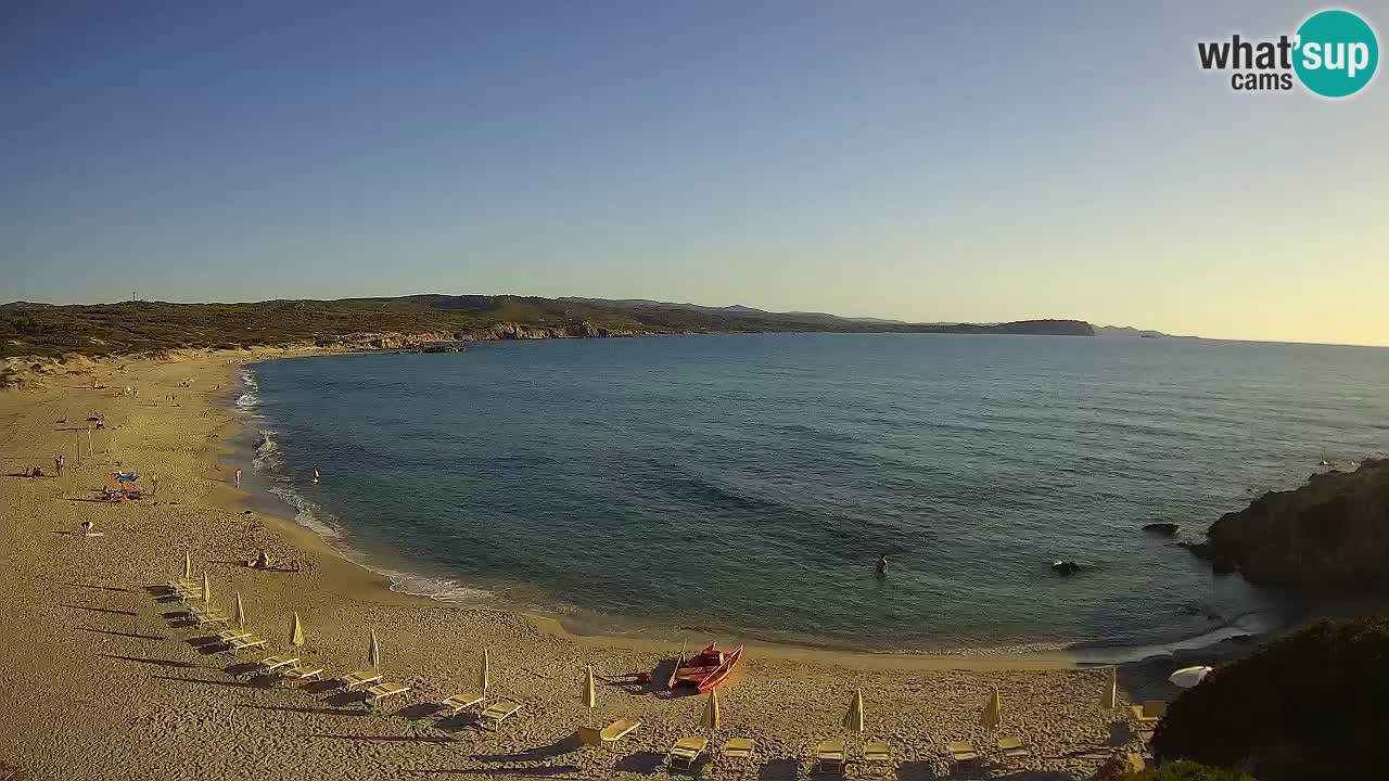 Spiaggia La Liccia webcam Rena Majore – Santa Teresa Gallura livecam Sardegna