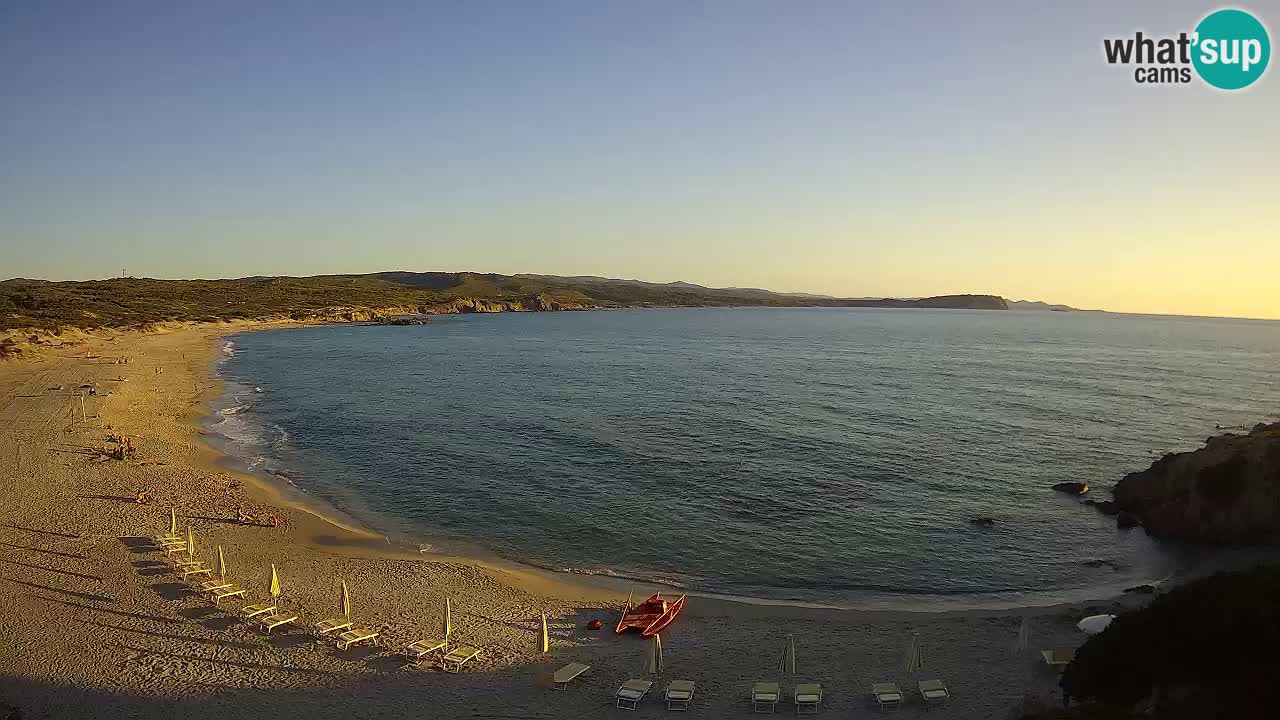 La Liccia beach webcam Rena Majore – Santa Teresa Gallura livecam Sardinia