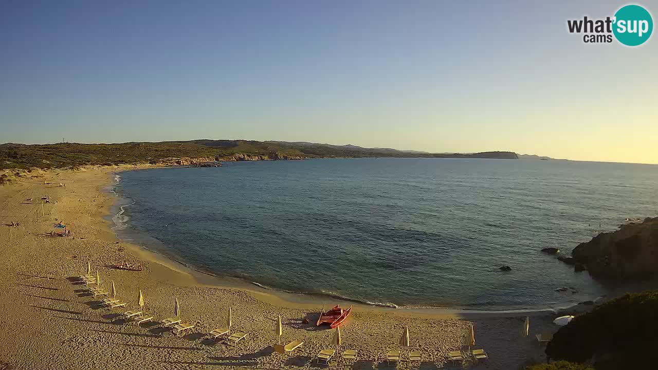 La Liccia plage livecam Rena Majore – Santa Teresa Gallura webcam Sardaigne