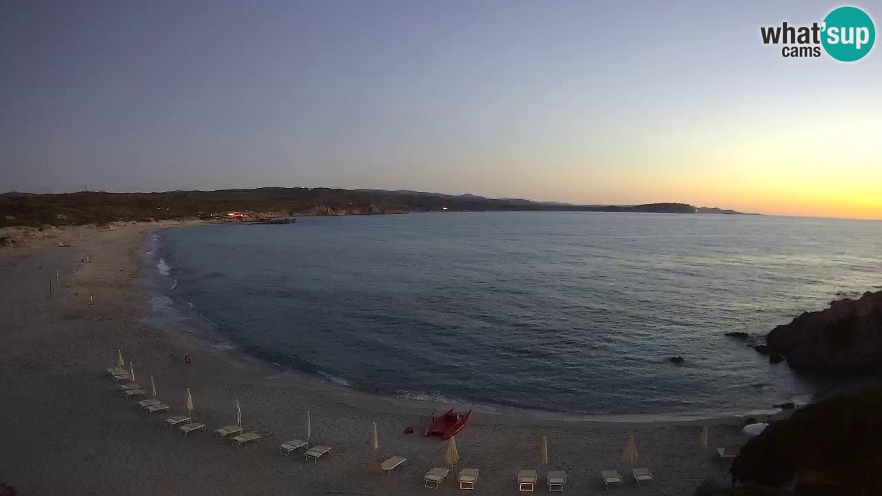 La Liccia plage livecam Rena Majore – Santa Teresa Gallura webcam Sardaigne