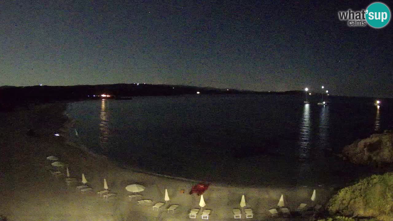 Plaža La Liccia u živo Rena Majore – Santa Teresa Gallura web kamera Sardinija