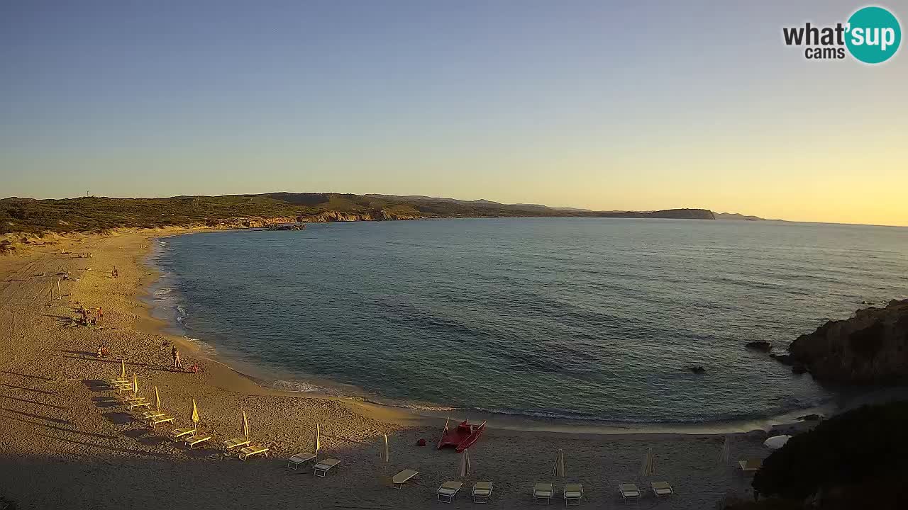 La Liccia beach webcam Rena Majore – Santa Teresa Gallura livecam Sardinia