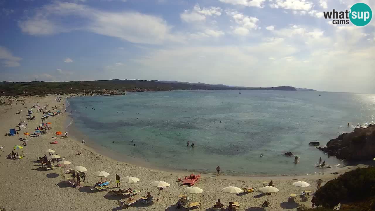 La Liccia beach webcam Rena Majore – Santa Teresa Gallura livecam Sardinia