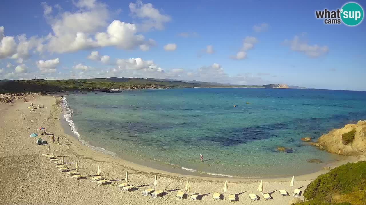 Spiaggia La Liccia webcam Rena Majore – Santa Teresa Gallura livecam Sardegna