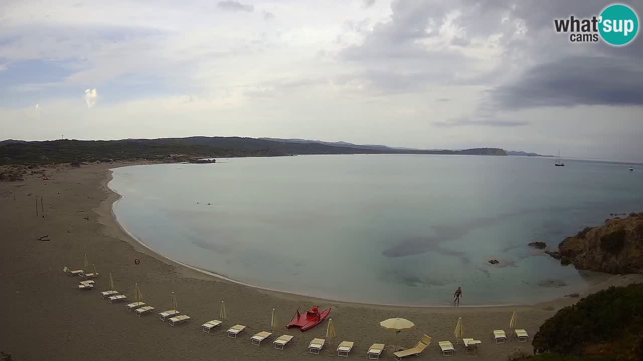 La Liccia beach webcam Rena Majore – Santa Teresa Gallura livecam Sardinia