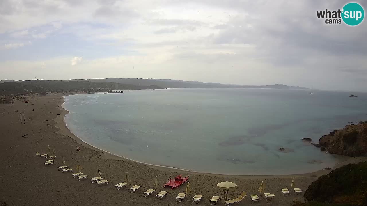 Spiaggia La Liccia webcam Rena Majore – Santa Teresa Gallura livecam Sardegna