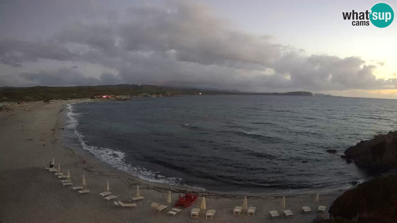 La Liccia beach webcam Rena Majore – Santa Teresa Gallura livecam Sardinia