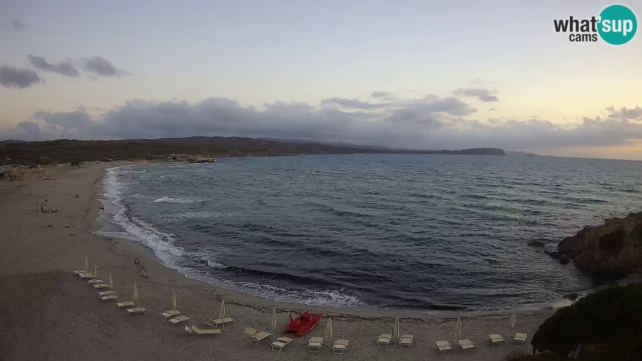 Spiaggia La Liccia webcam Rena Majore – Santa Teresa Gallura livecam Sardegna
