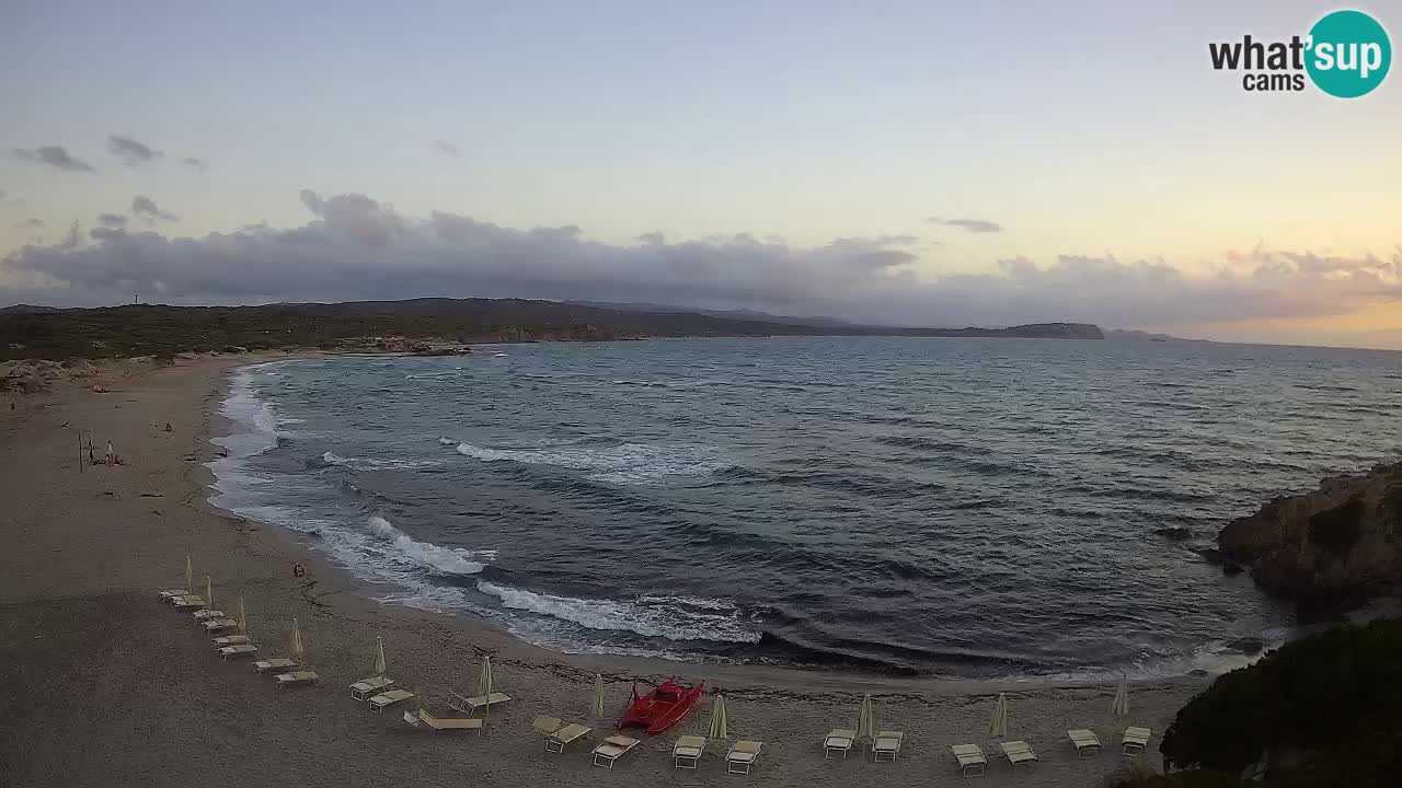 Spiaggia La Liccia webcam Rena Majore – Santa Teresa Gallura livecam Sardegna