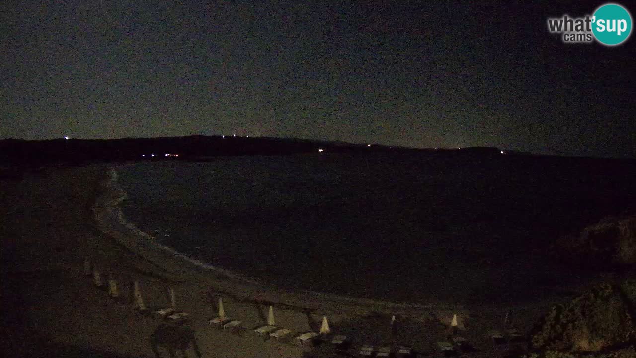Plaža La Liccia v živo Rena Majore – Santa Teresa Gallura spletna kamera Sardinija