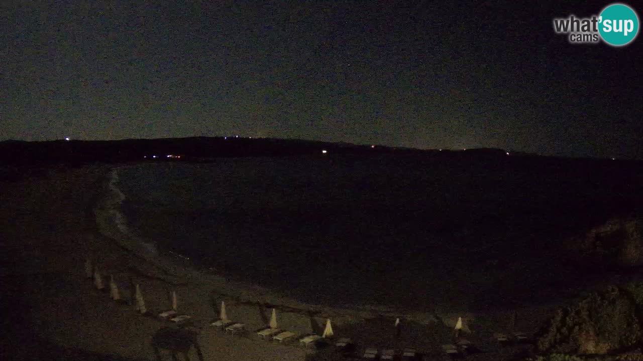 Plaža La Liccia v živo Rena Majore – Santa Teresa Gallura spletna kamera Sardinija