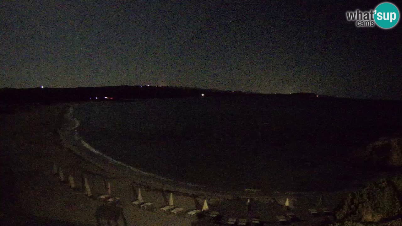 Plaža La Liccia u živo Rena Majore – Santa Teresa Gallura web kamera Sardinija