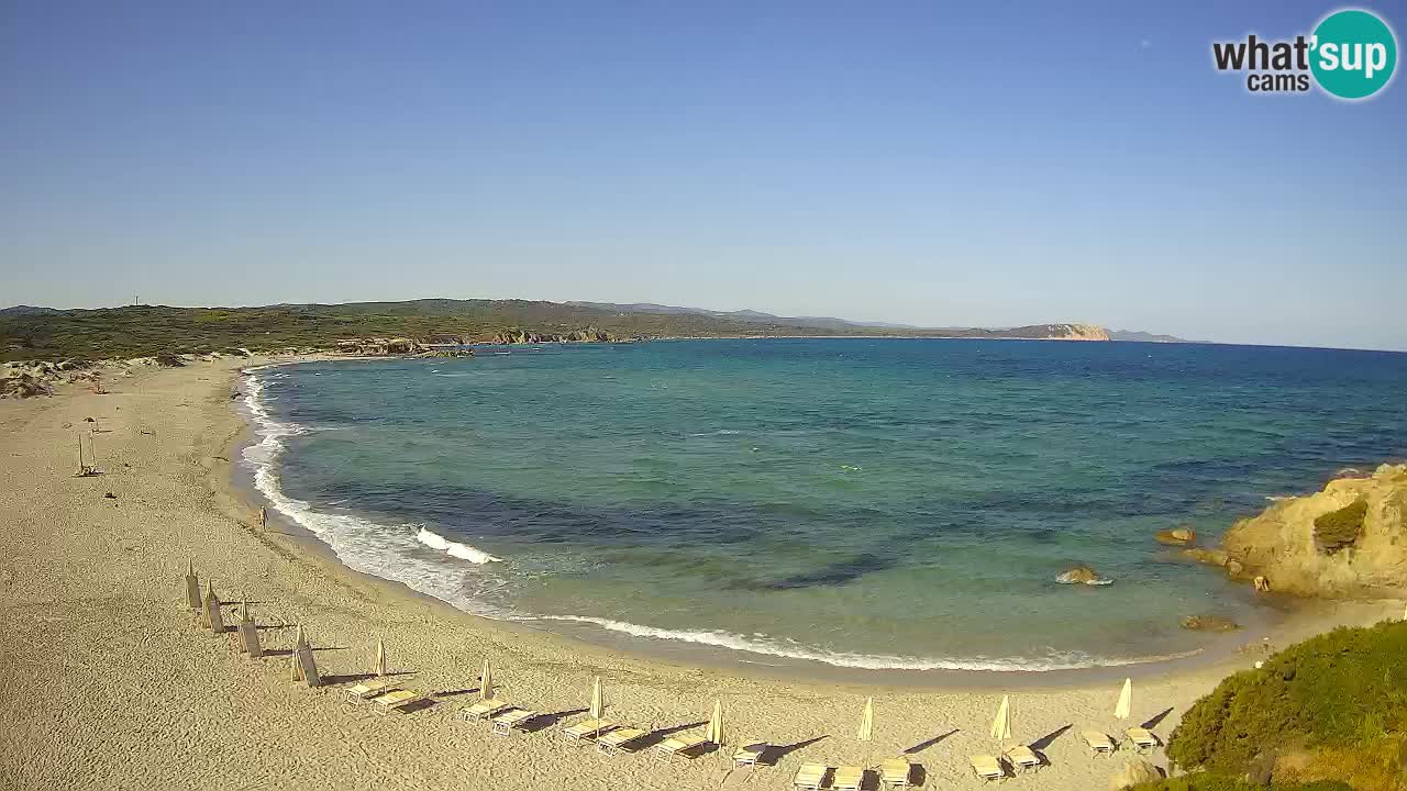 Spiaggia La Liccia webcam Rena Majore – Santa Teresa Gallura livecam Sardegna