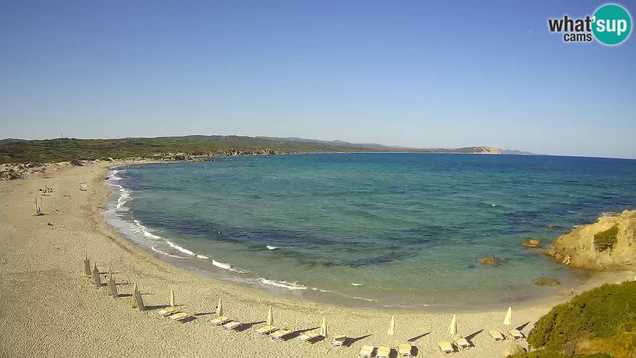 Spiaggia La Liccia webcam Rena Majore – Santa Teresa Gallura livecam Sardegna
