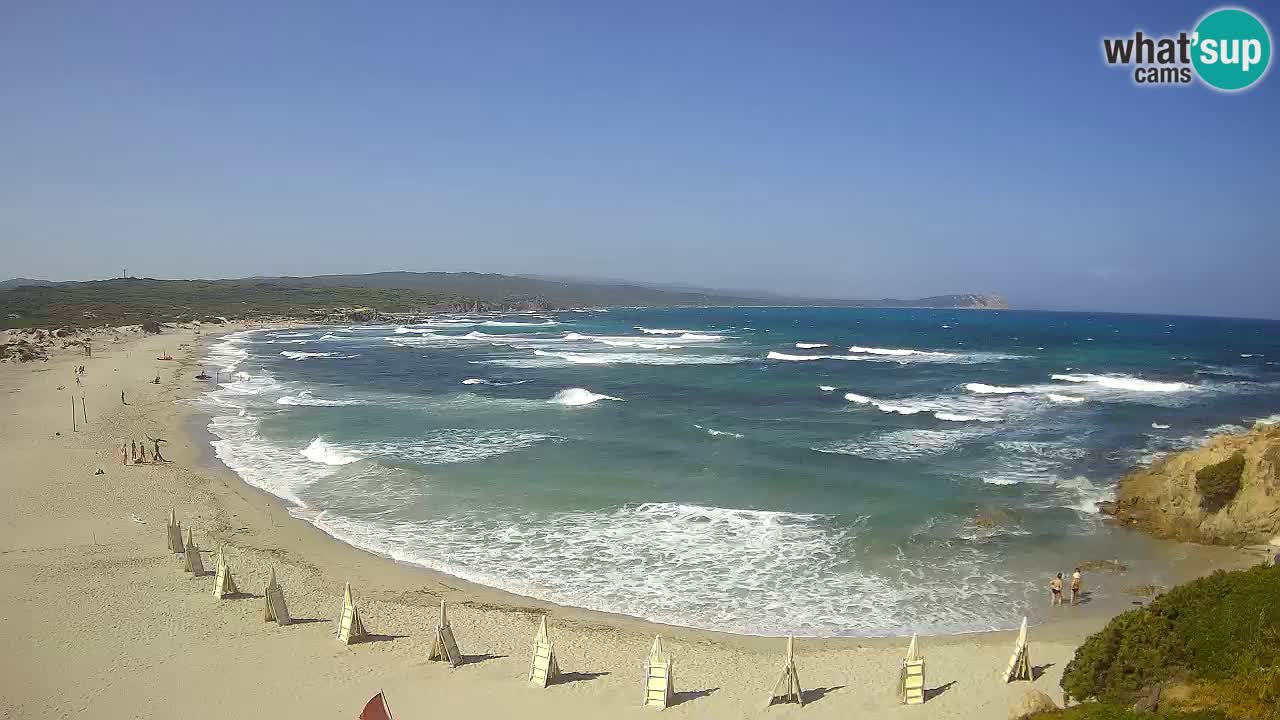 Spiaggia La Liccia webcam Rena Majore – Santa Teresa Gallura livecam Sardegna